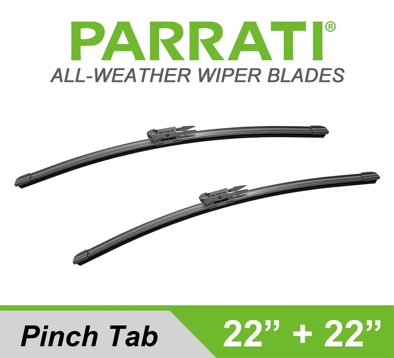 PARRATIÂ® 22 Inch & 22 inch of High Performance Premium All-Season Automotive Replacement Front Windshield Wiper Blades for 2008-2013 Silverado Tahoe Yukon,Easy DIY Install(Set of 2) - Image 2